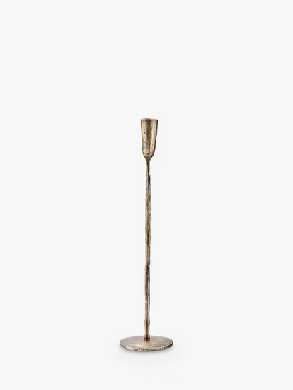 Nkuku Mbata Brass Candlestick - Small