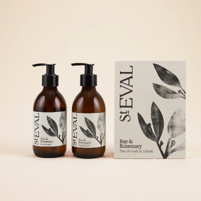 St Eval -  Bay &amp; Rosemary Hand-care Gift  Set