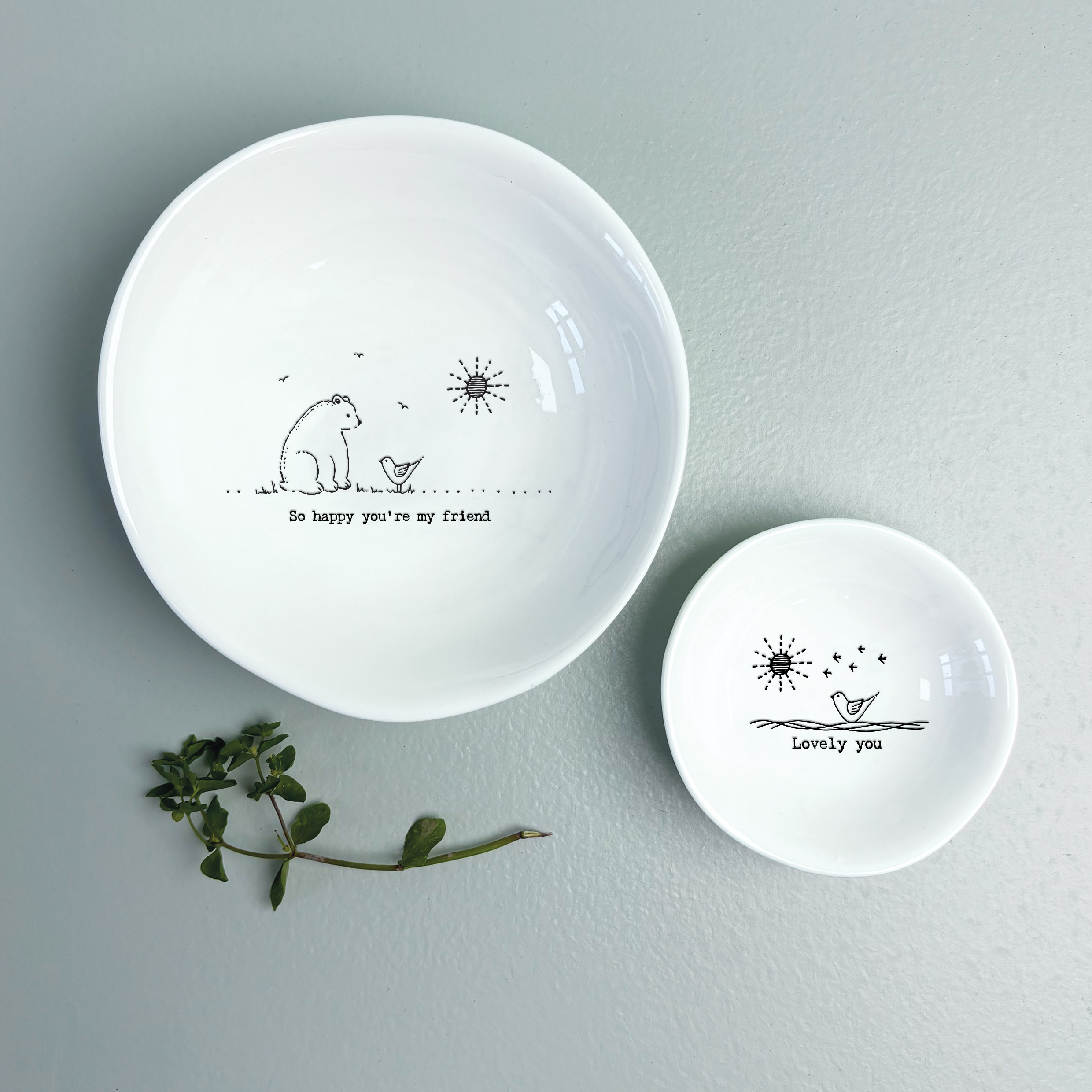 East Of India so happy friend  wobbly bowl