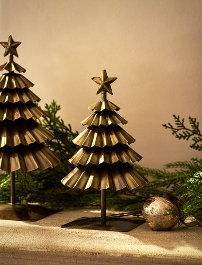 Per shore Christmas Tree Antique Brass