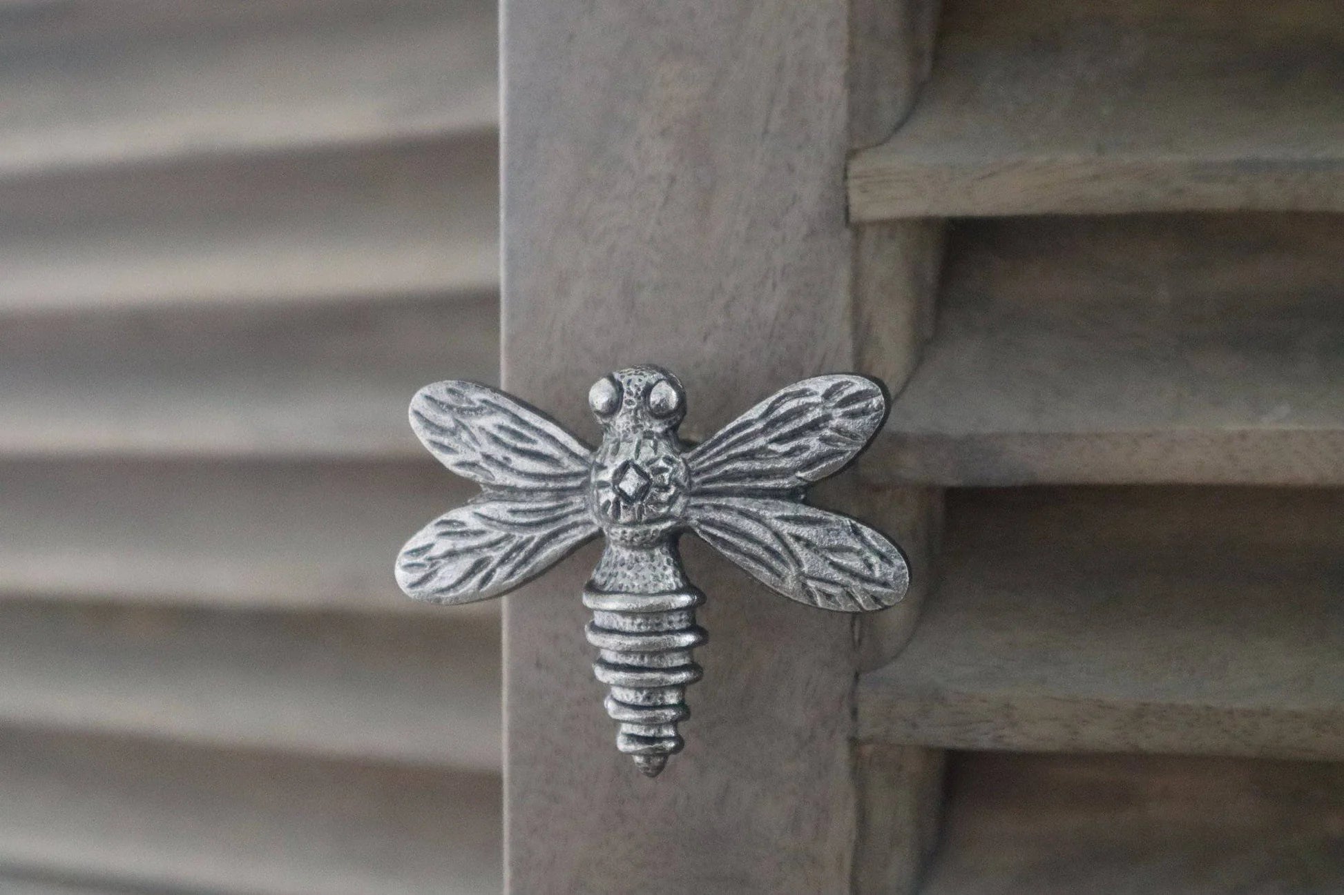 Satin finish Dragonfly Knob