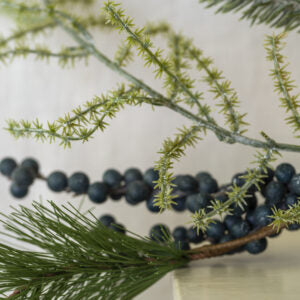 Blueberry and Fircone Garland