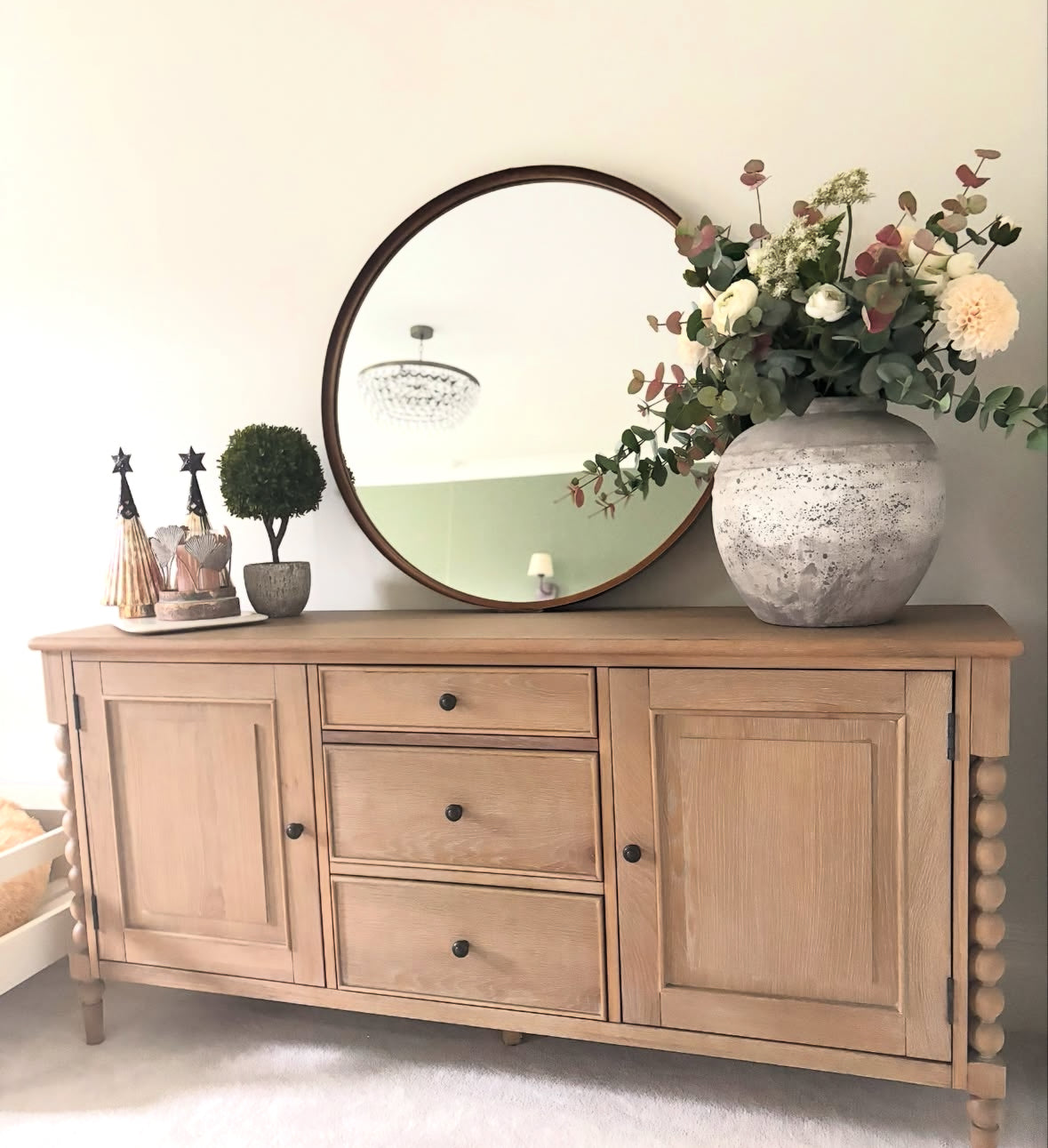 Verity Distressed Stone Vase