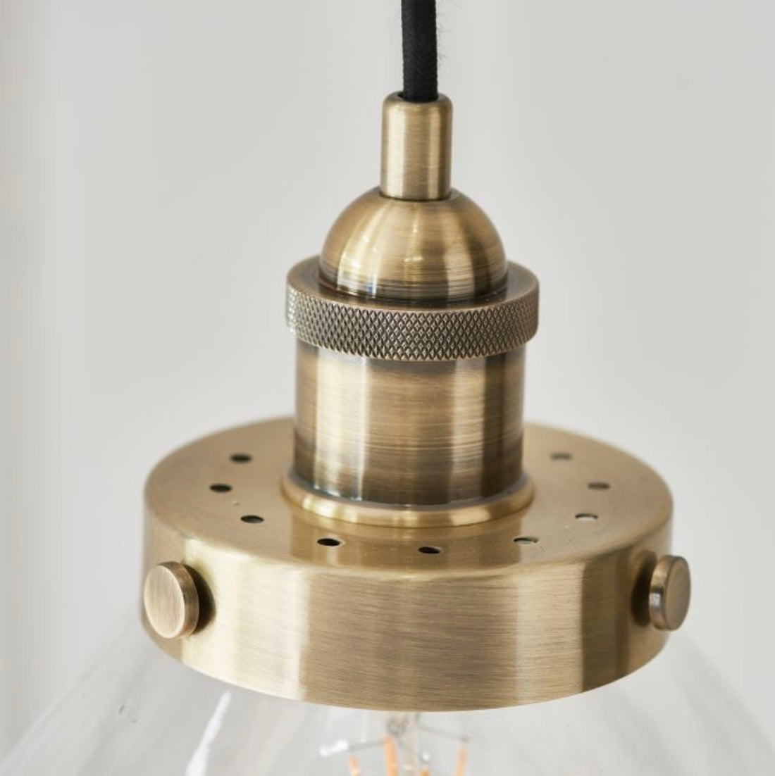 Hansen Pendant Light - aged brass