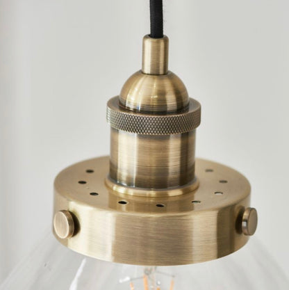 Hansen Pendant Light - aged brass