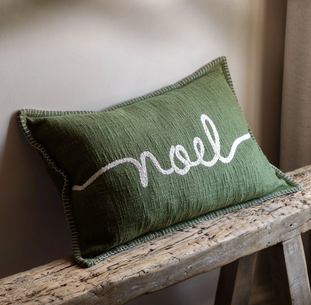 Noel Christmas cushion