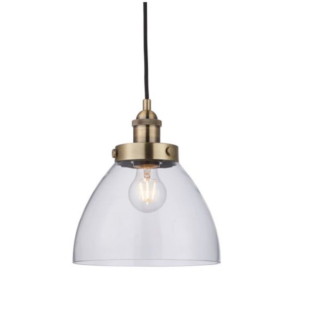Hansen Pendant Light - aged brass
