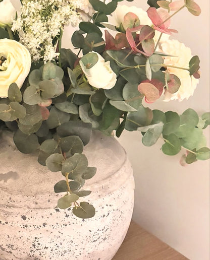 Verity Distressed Stone Vase