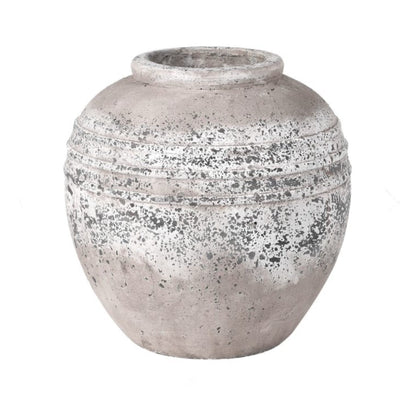 Verity Distressed Stone Vase