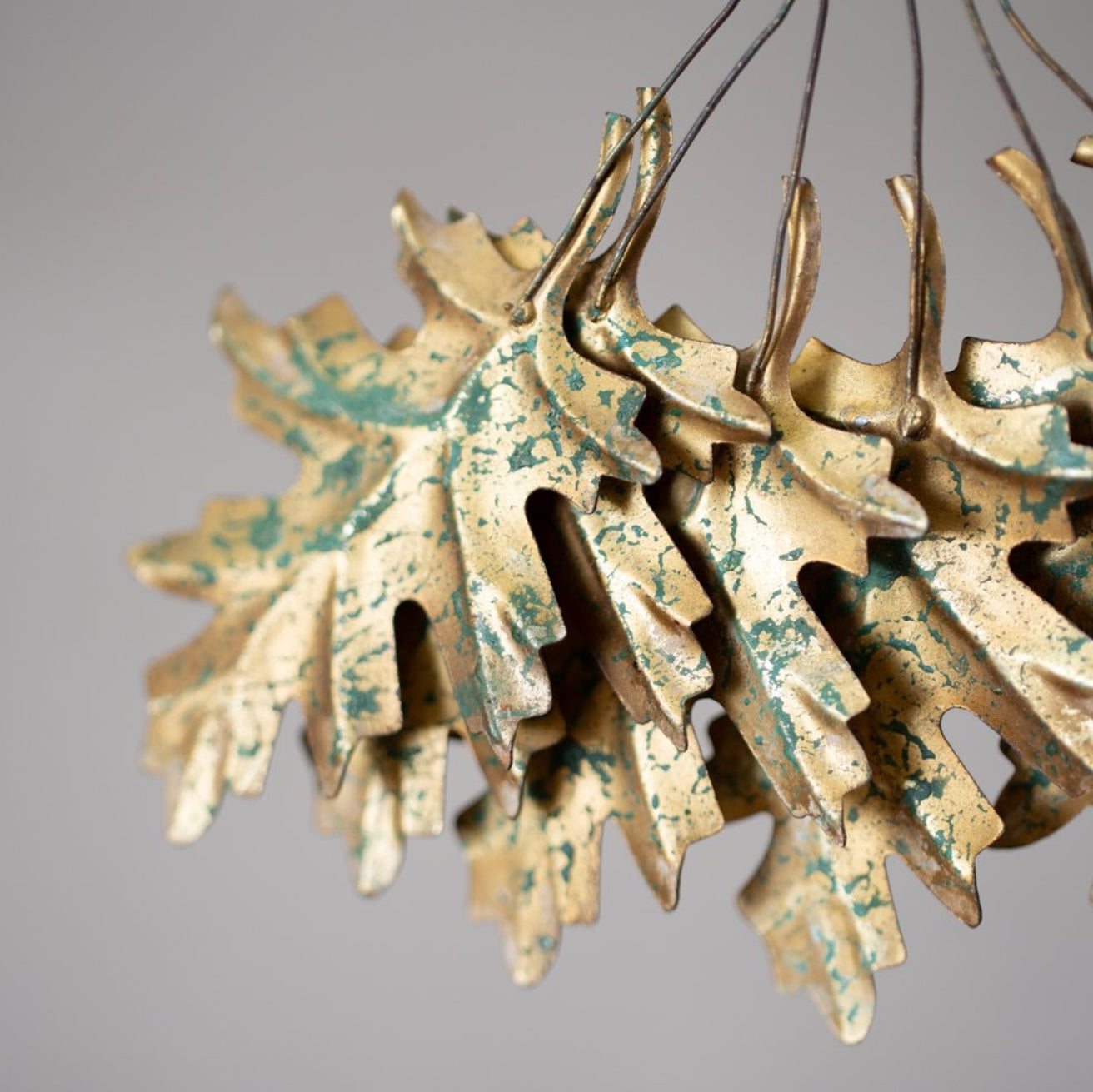 Bunch of Leaves Decoration Gold