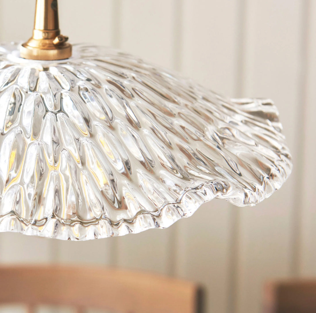 Fleur glass pendant light