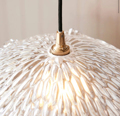 Fleur glass pendant light