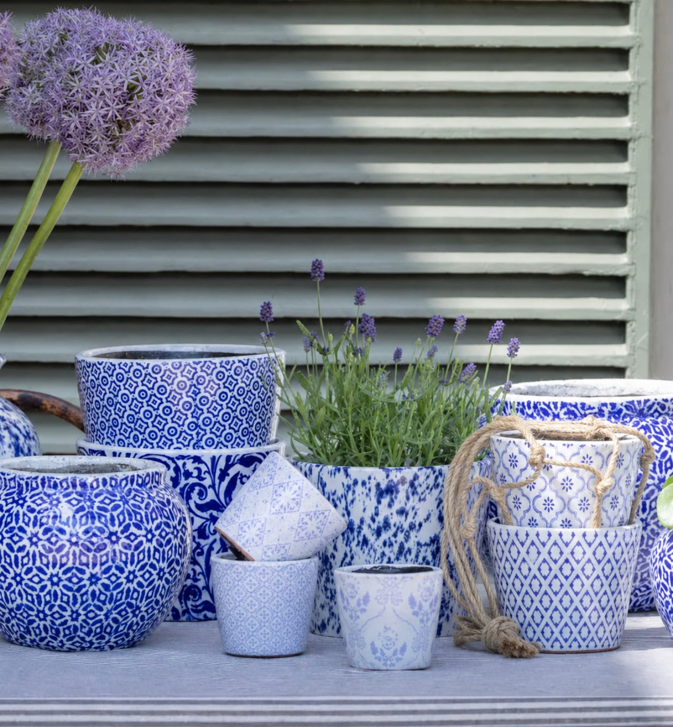 Blue dutch pot - Irena