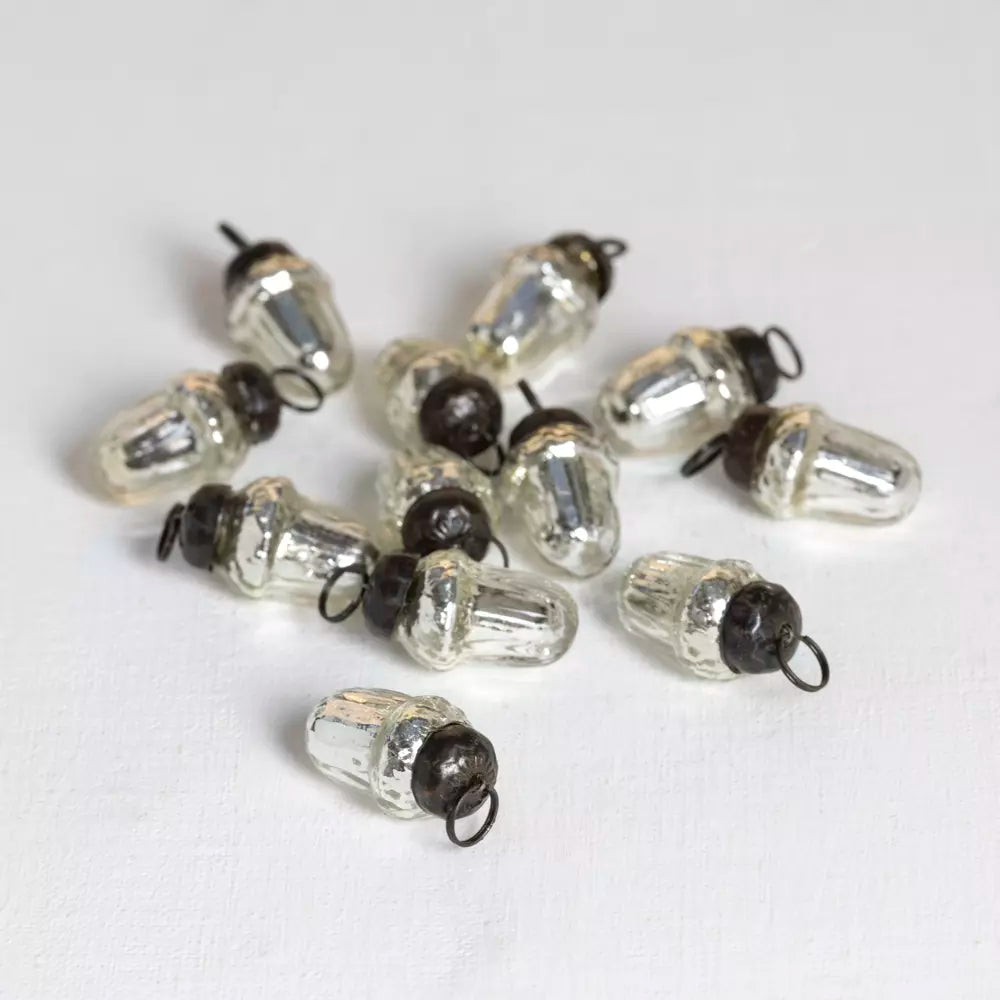 Mini acorn bag - 10 in a bag sliver
