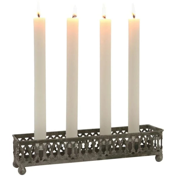 Candle tray holder - Rectangular