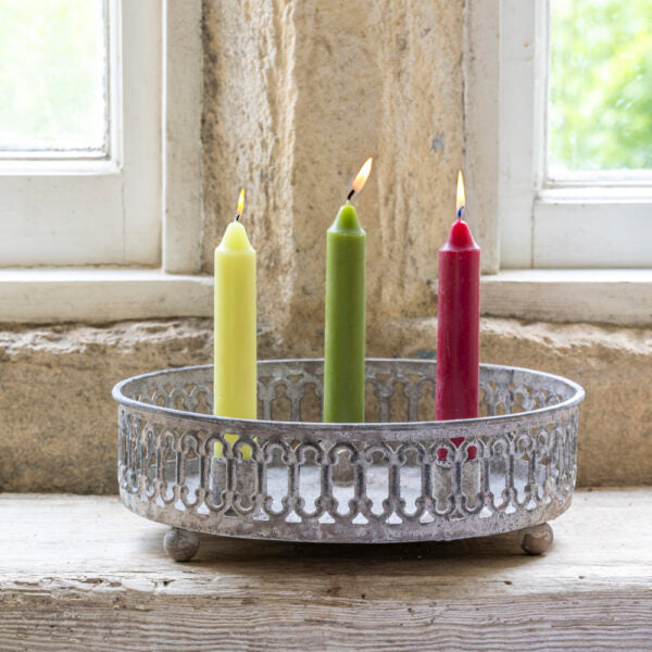 Ornate round holder - Round
