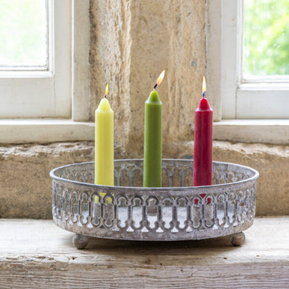 Ornate round holder - Round