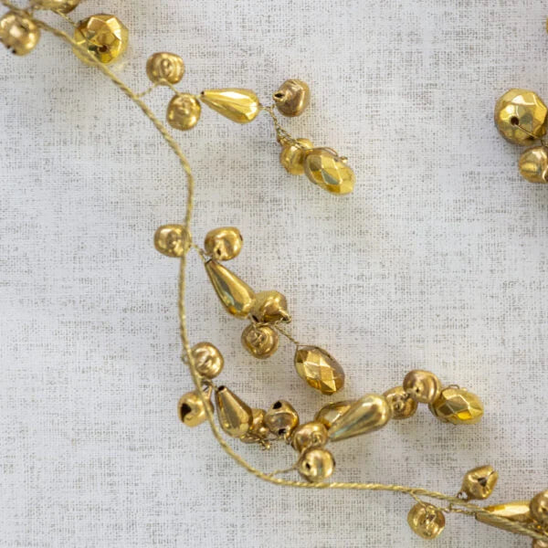 Golden bell garland