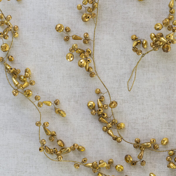 Golden bell garland