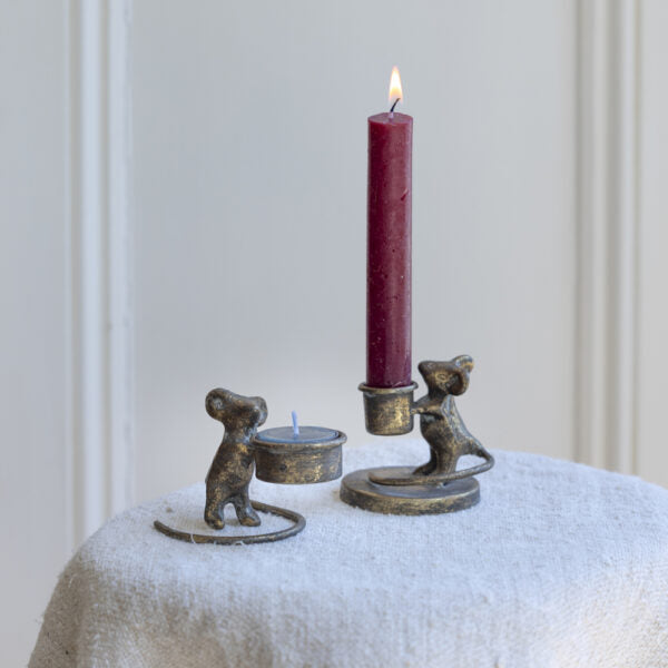 Milton mouse tealight holder