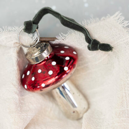 Toadstool hanging decoration