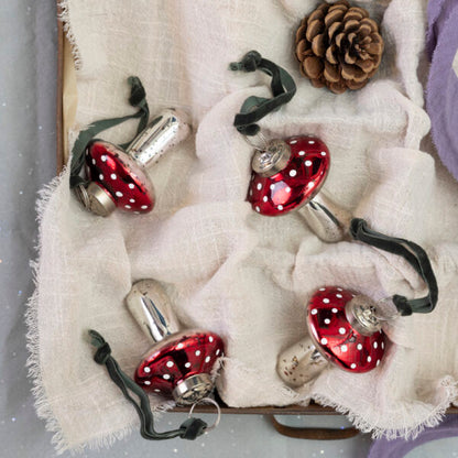 Toadstool hanging decoration