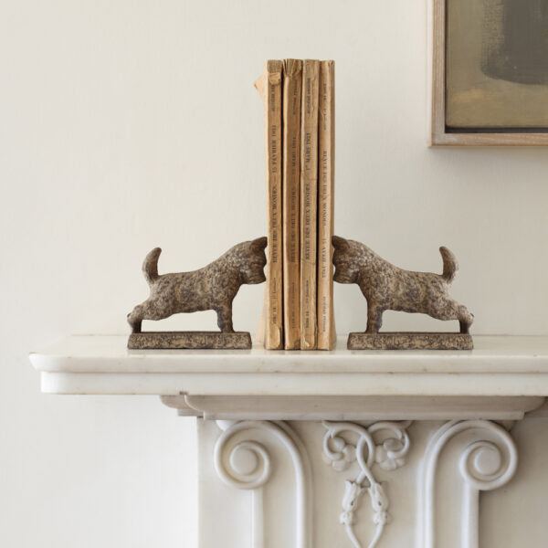 Archie - Terrier bookends