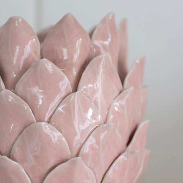 Flower- Planter blush large