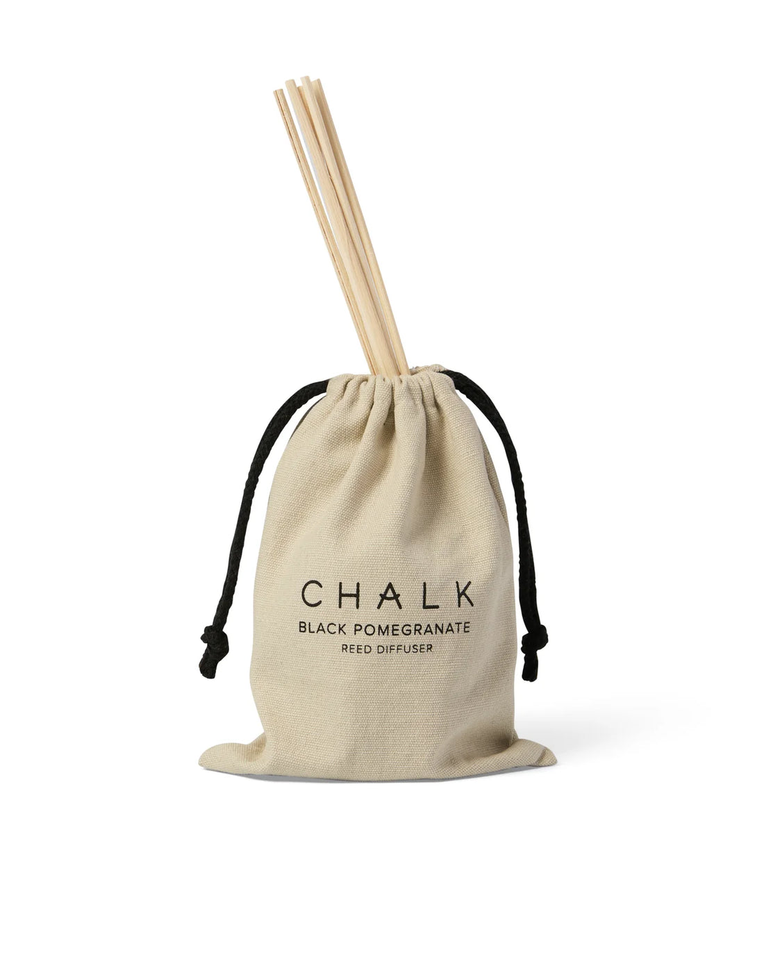 Chalk - Black Pomegranate / Amber Glass Diffuser