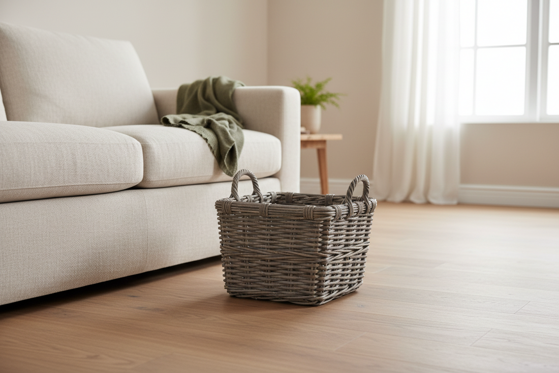 Square Basket with handles - Medium