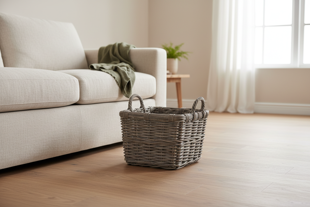 Square Basket with handles - Medium