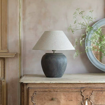 Verity Stoneware Table Lamp- pre order