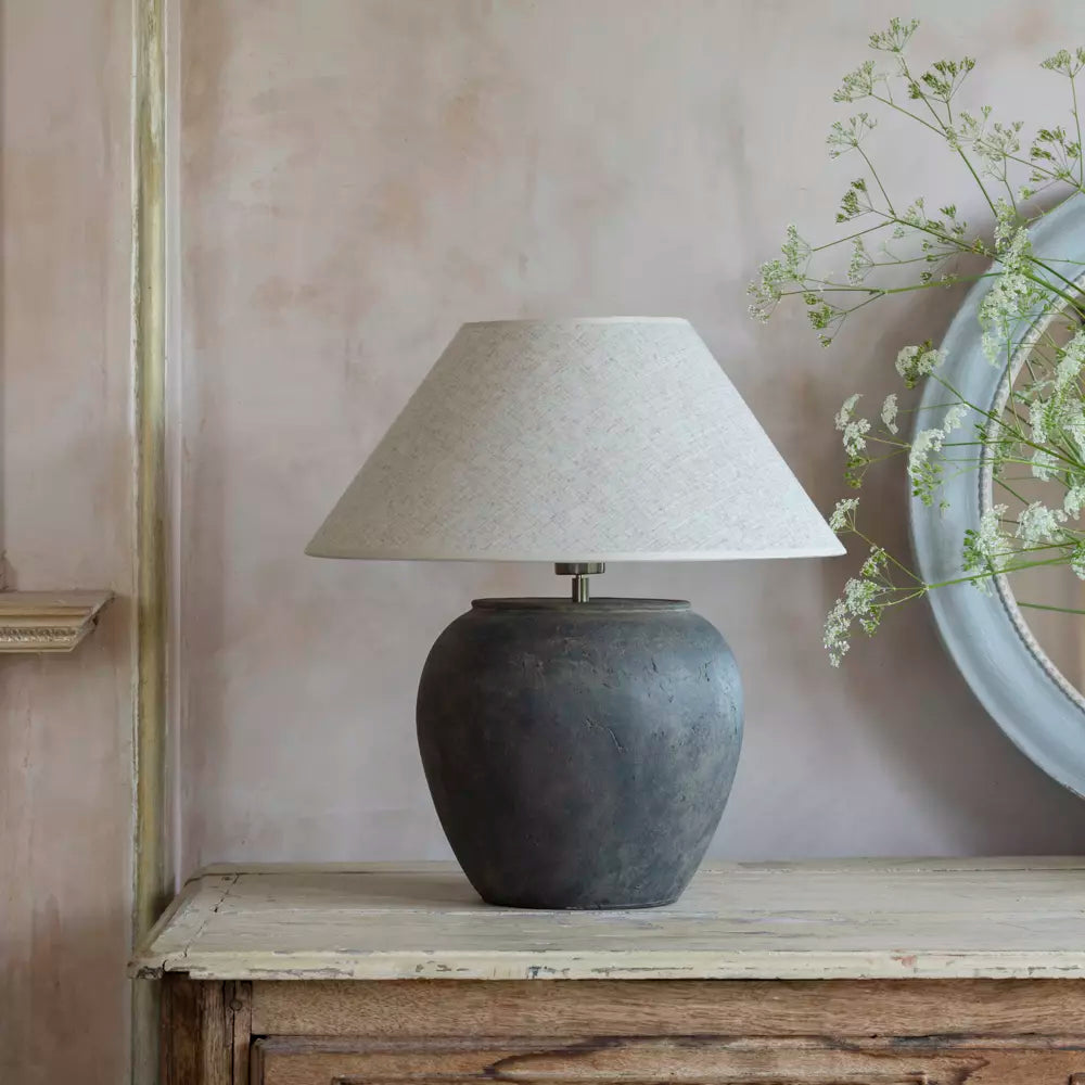 Verity Stoneware Table Lamp- pre order