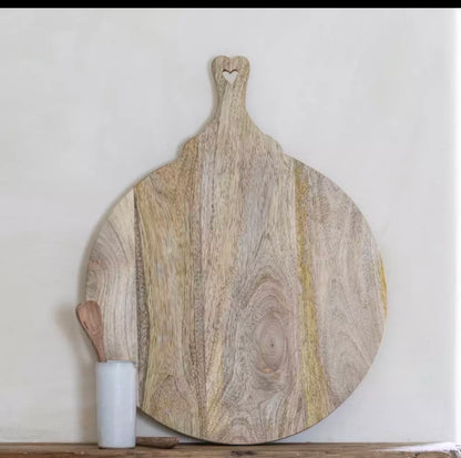 Mango serving board/platter with feet