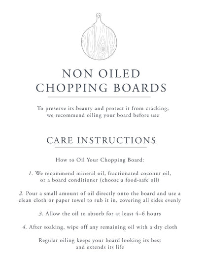 XL mango serving board/platter with feet