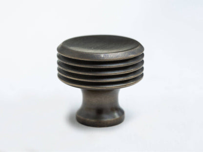 Solid Brass Kitchen Pull Handles &amp; Knobs | Reeded Design