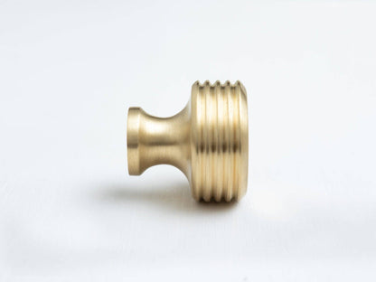 Solid Brass Kitchen Pull Handles &amp; Knobs | Reeded Design