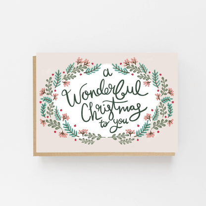 A Wonderful Christmas To You