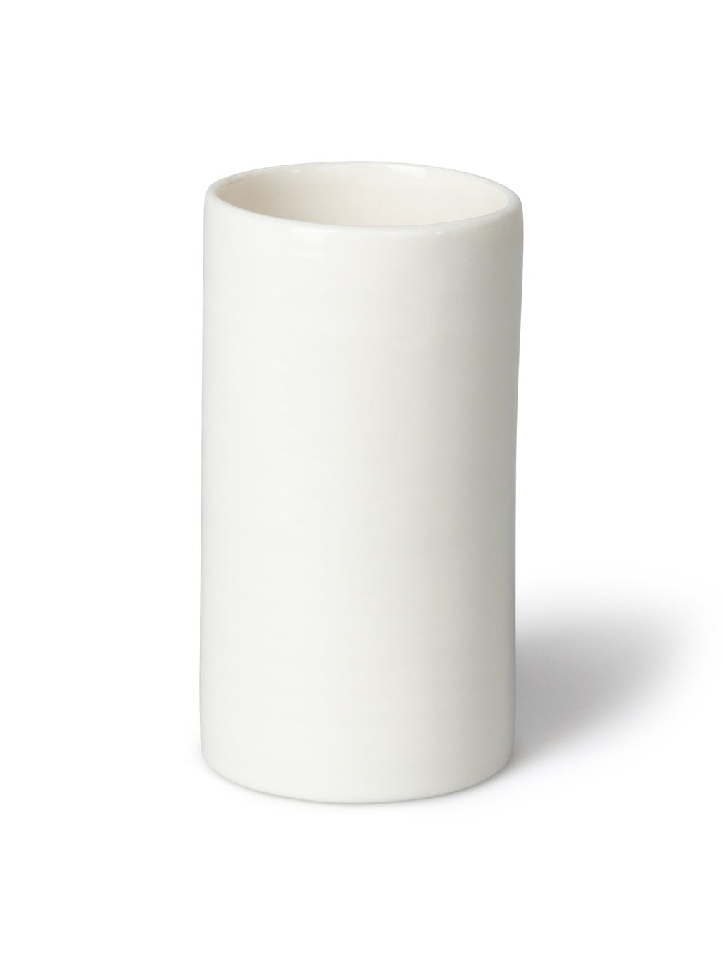 Chalk - White Tall Porcelain Pot