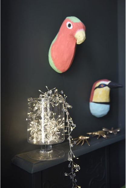 Crystal Cluster Garland - (Battery)