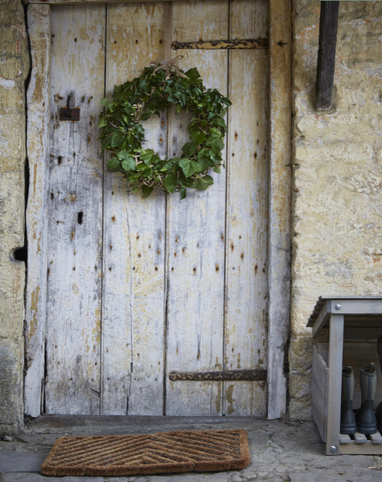 Door Wreath in Rattan - 50cm