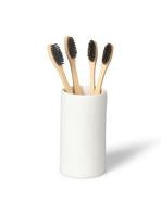 Chalk - White Tall Porcelain Pot