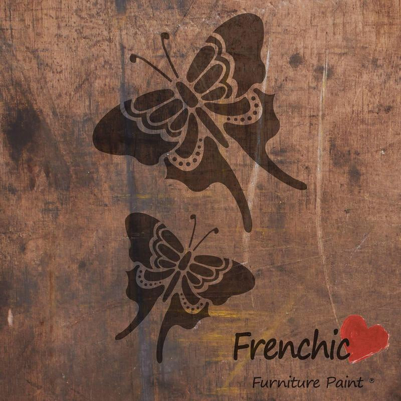 Frenchic Stencils - Butterflies,  - Bramley &amp; White | Upholstery, Homewares &amp; Furniture