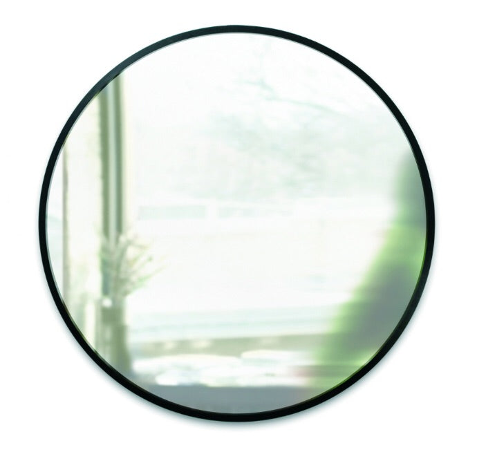 Small HUB mirror- Black -61cm,  - Bramley & White | Upholstery, Homewares & Furniture