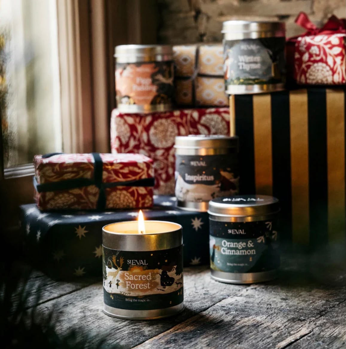 St Eval Christmas candles