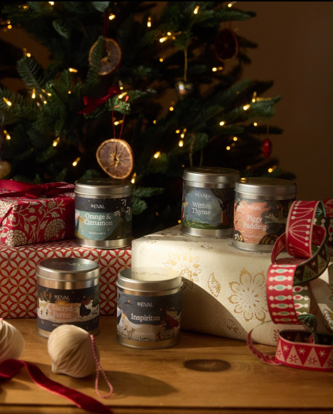St Eval Christmas candles